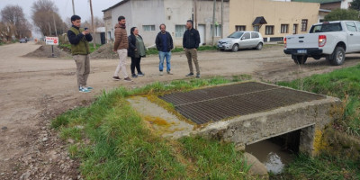 Avanza la gestión para la construcción de pluviales.