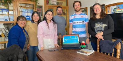 Capacitación en idioma galés en la Oficina de Turismo de Trevelin.