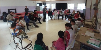 Día Mundial del Riñón - Charla Esc. 208 Sierra Colorada.