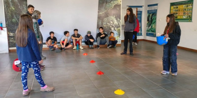 Exitosa jornada de Esgrima en el espacio Multideportes de Lago Futalaufquen.