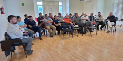 Incendios de interfase: Las instituciones coordinan el trabajo en Trevelin.