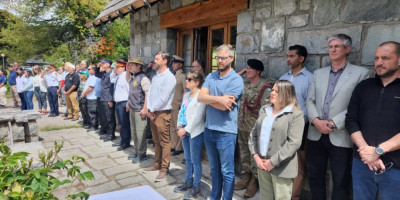Ingram en el acto por el Día de los Parques Nacionales. Ingram en el acto por el Día de los Parques Nacionales.