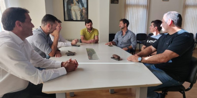 Ingram se reunió con el Presidente del Banco del Chubut.