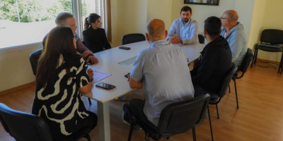 Ingram se reunió con funcionarios de la Secretaría de Trabajo Provincial.