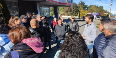 Ingram se solidarizó con trabajadores del Casino.