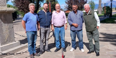 Pondrán en valor el Sitio Histórico “Mojón N° 11” en la Plaza Coronel Fontana