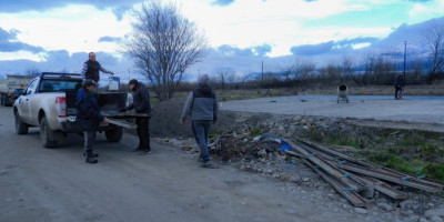 Continúan las obras en el Parque Sostenible Costanera Sur.