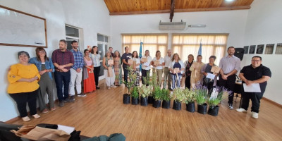 Premiación Concurso de Jardines.