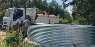 Prevención de incendios: Finalizó la construcción de tanques australianos.