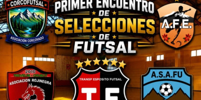 Primer encuentro de Selecciones de Futsal.