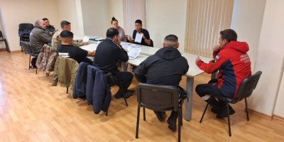 Reunión operativa de seguridad por el tradicional acto del 25 de Noviembre en Trevelin.