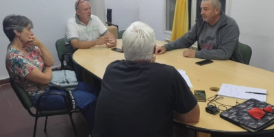Reunión para impulsar el Newcom en Trevelin.