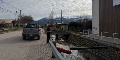 Solicitan colaboración vecinal para el cuidado y limpieza de canales pluviales.