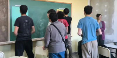 Taller sobre Relaciones Afectivas y Violencia en Aldea Escolar.