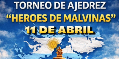 Torneo de Ajedrez 'Héores de Malvinas'.