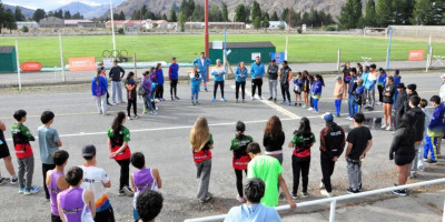 Trevelin presente en el Test Match de Atletismo.