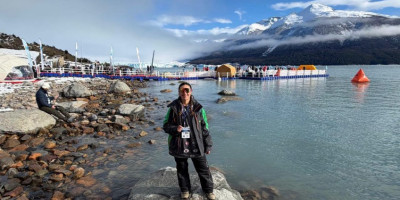 Trevelin presente en la Copa Mundial de Natación de Invierno.