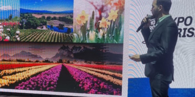 Trevelin se destaca en la Expo Turismo de Comodoro Rivadavia.