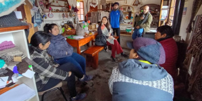 Trevelin trabaja en la organización del Día de la Mujer Originaria.