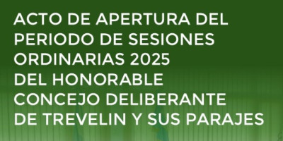 Acto Apertura de Sesiones Ordinarias 2025.