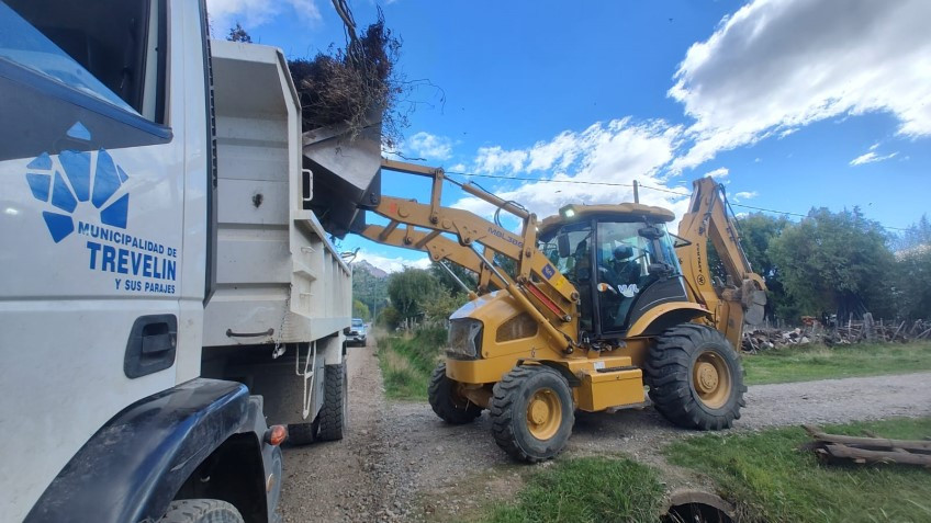 Aldea Escolar vecinos y Municipalidad de Trevelin trabajaron de manera articulada durante el fin de semana XXL.