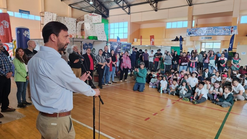 Ingram participó de la Apertura de la 4° Expo Agua.
