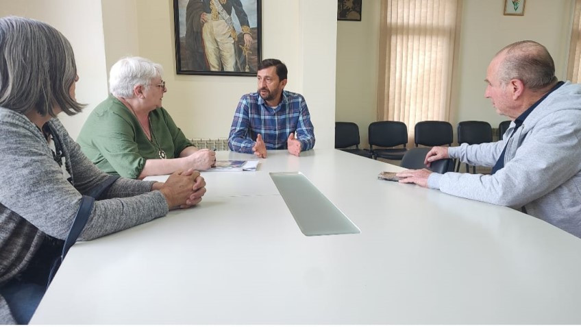 Ingram recibió a jubilados autoconvocados de Trevelin y sus Parajes.