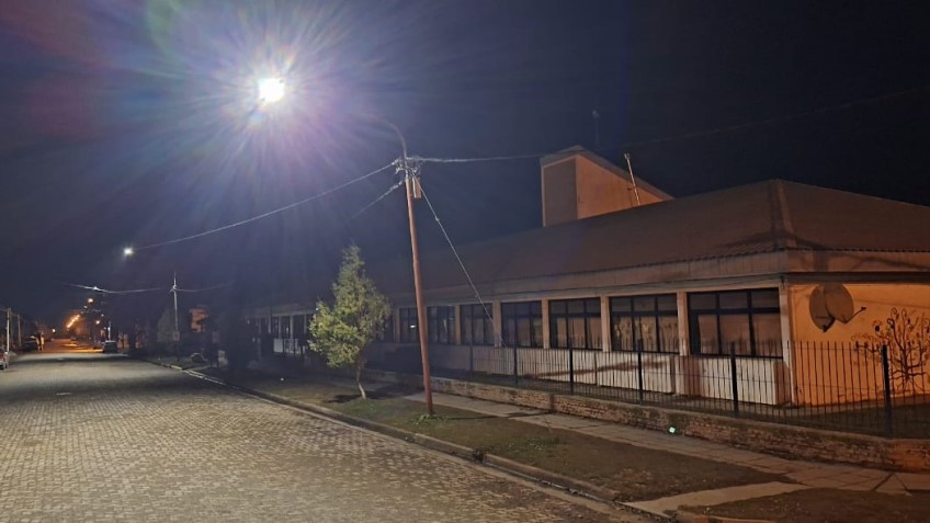 Mejoras en el alumbrado público en Trevelin.