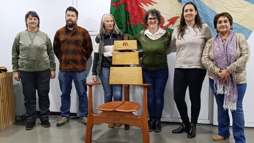 Presentaron los atributos del Eisteddfod de Trevelin 2026.