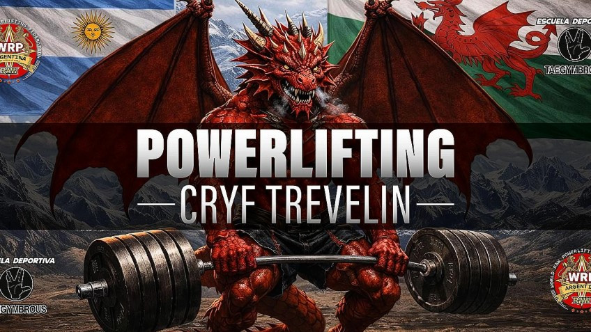 Trevelin será sede de su primer torneo de Powerlifting.