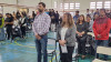 Estudiantes de Trevelin y sus Parajes realizaron la Promesa a la Constitución Nacional.