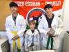 Trevelin conquistó el podio en la VIII Copa Internacional de Campeones de Taekwondo en Bariloche.